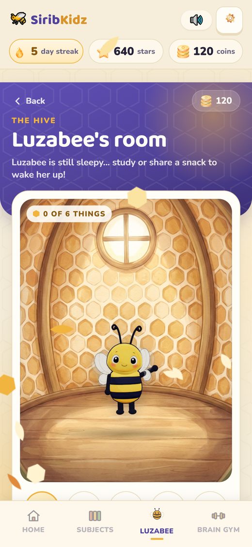 Luzabee's room